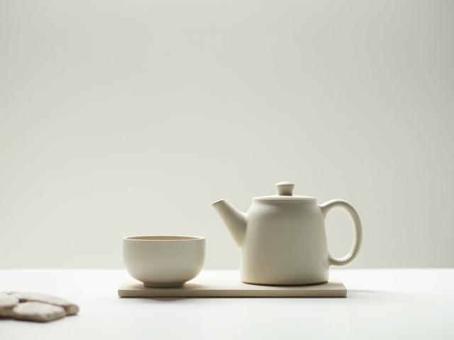 Bespoke Ceramic Zen Garden Tea Set